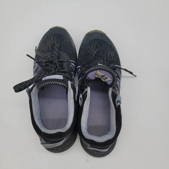 Avia Trail Running Shoes Womens Sz 8 Black Purple Trainers Sneakers Lace UP - Picture 10 of 10